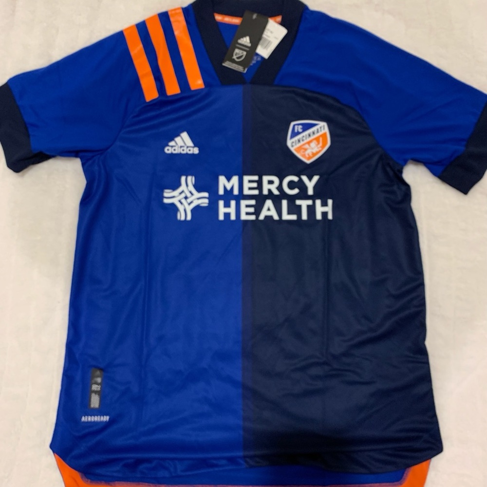 ADIDAS  FC CINCINNATI JERSEY MLS NWT $130 MSRP